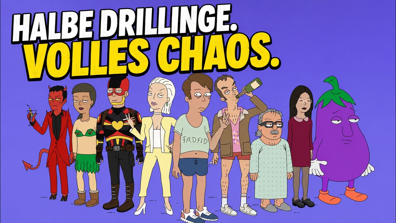 Friedefeld 🤯 Deutschlands erste Animated Sitcom