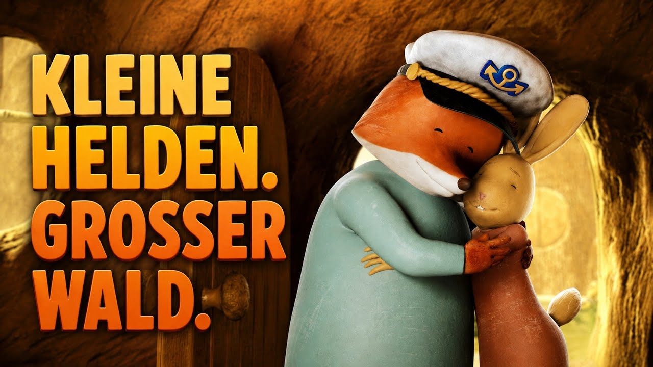 Fuchs und Hase retten den Wald 🌊 Ein Biber bringt alles in Gefahr